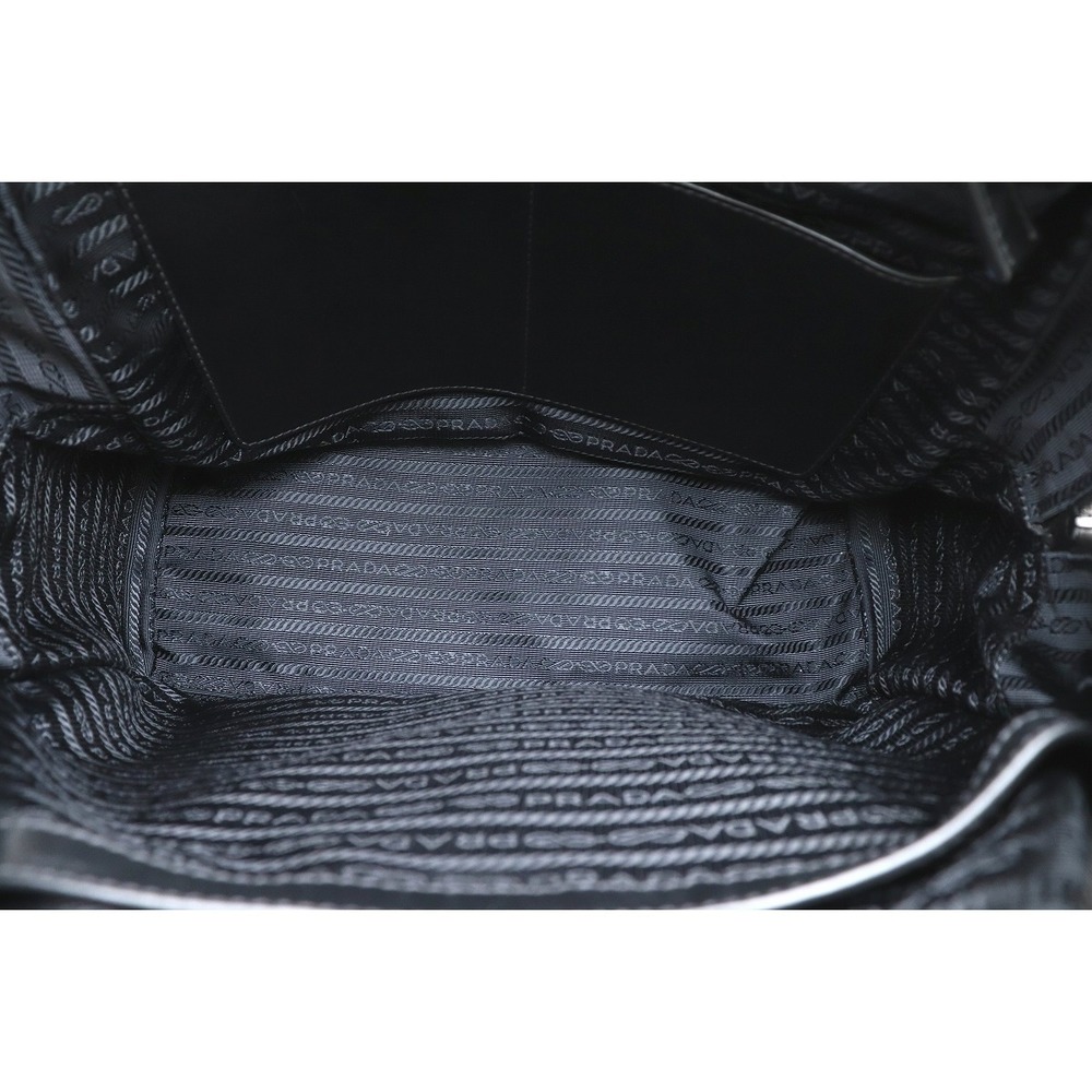 Prada Leather Black Backpack Nero - image 5